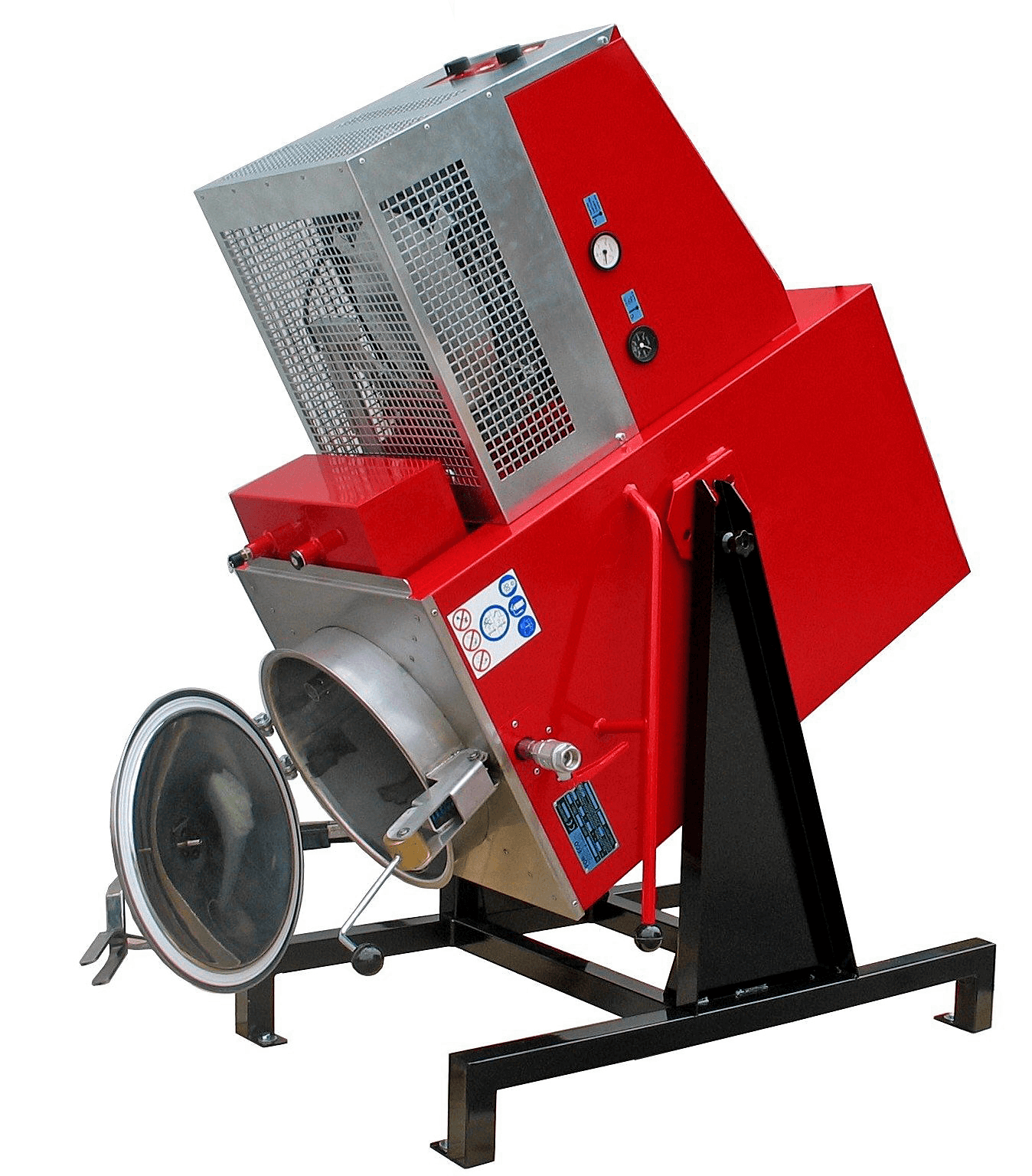 60 litre mixing tank showing Rotation (Transparent)