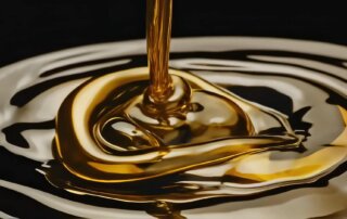 Header image of heated wax being poured for mixing in an industrial heated mixing tank